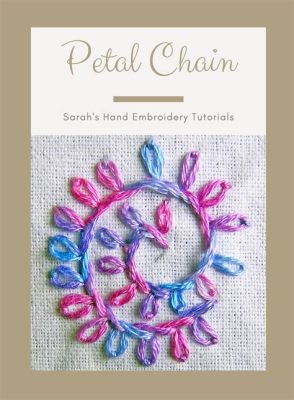 how to chain stitch embroidery: the beauty of symmetry in embroidery