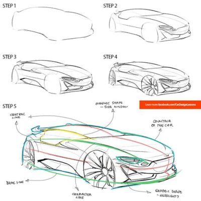 how to sketch a car: the art of capturing automotive design