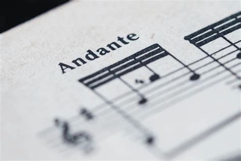 What Does Andante Mean in Music and Its Various Interpretations